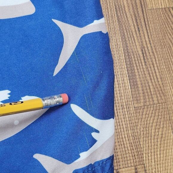 U.S Polo Assn. Shark Print Swim Trunks Size Boys Medium - Picture 14 of 14